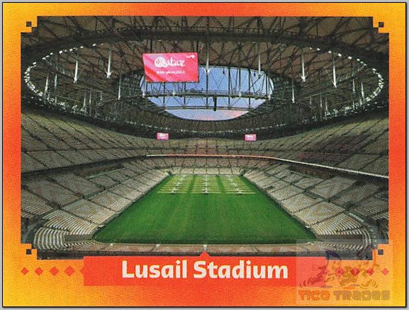 Orange - FWC17 Lusail Stadium indoor  Panini   