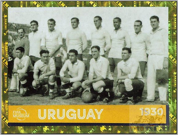 Orange - FWC19 Uruguay 1930 FOIL  Panini   
