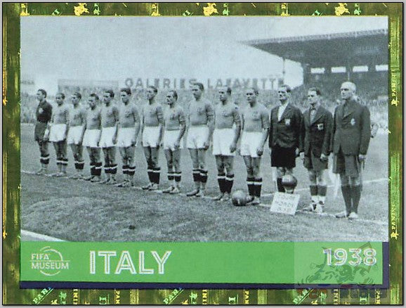Orange - FWC20 Italy 1938 FOIL  Panini   