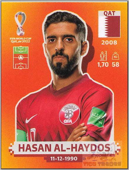 Orange - QAT17 Hasan Al-Haydos  Panini   