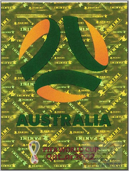Orange - AUS1 Team Logo FOIL  Panini   