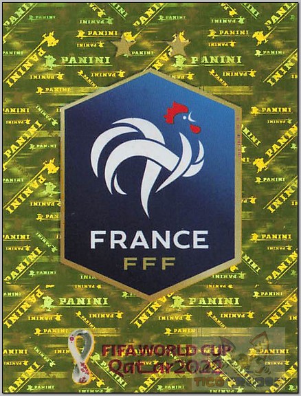 Orange - FRA1 Team Logo FOIL  Panini   