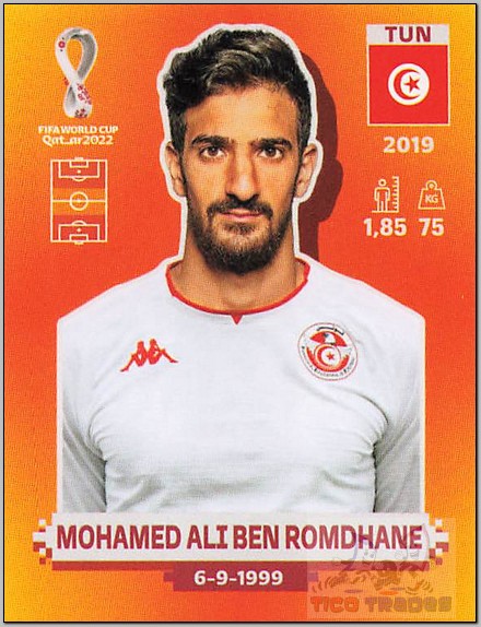 Orange - TUN11 Mohamed Ali Ben Romdhane  Panini   
