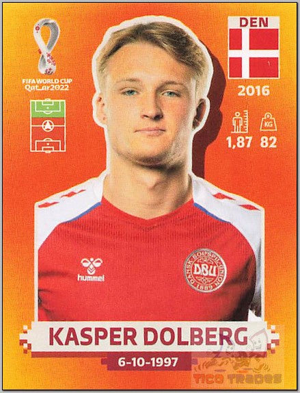 Orange - DEN16 Kasper Dolberg  Panini   