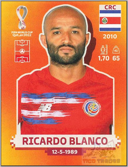 Orange - CRC4 Ricardo Blanco  Panini   