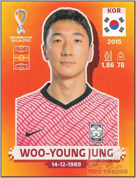 Orange - KOR11 Woo-young Jung  Panini   