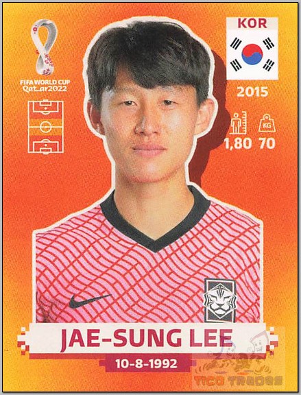 Orange - KOR12 Jae-sung Lee  Panini   