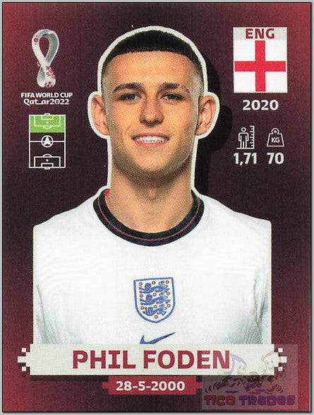 Oryx - ENG17 Phil Foden  Panini   