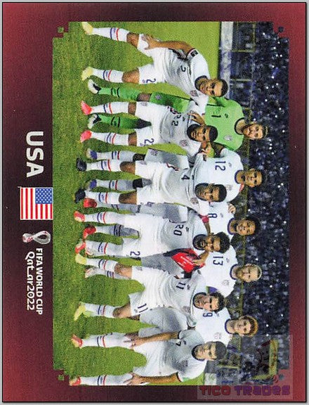 Oryx - USA1 Team Photo  Panini   