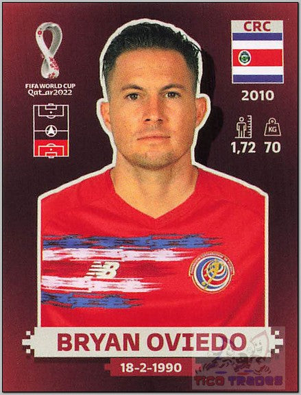 Oryx - CRC9 Bryan Oviedo  Panini   