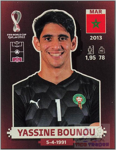 Oryx - MAR3 Yassine Bounou  Panini   