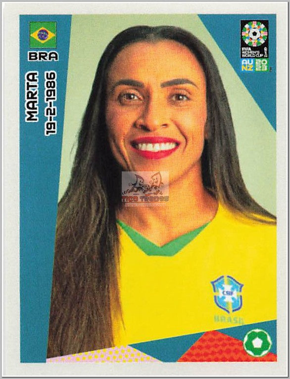WWC - #427 Marta - Brazil  Panini   