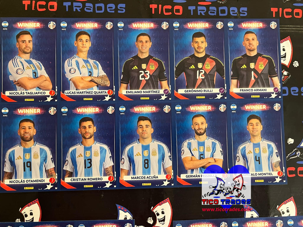 Copa America 2024 - Maxi Poster - Argentina Campeon  Tico Trades   