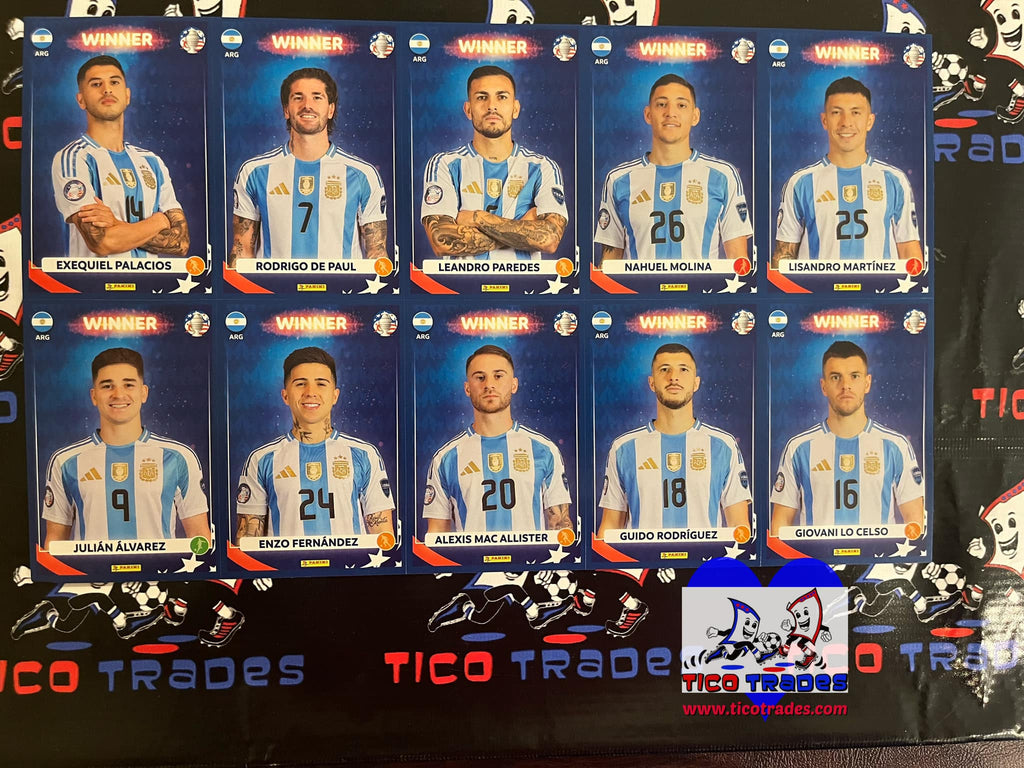 Copa America 2024 - Maxi Poster - Argentina Campeon  Tico Trades   