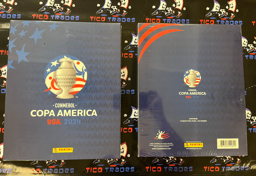 Copa America 2024 -  Blue Album Treasure Box (Mexico)  Tico Trades   
