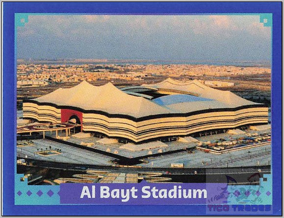 Blue Border - FWC14 Al Bayt Stadium outdoor  Panini   