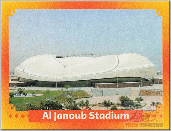 Orange - FWC9 Al Janoub Stadium  Panini   
